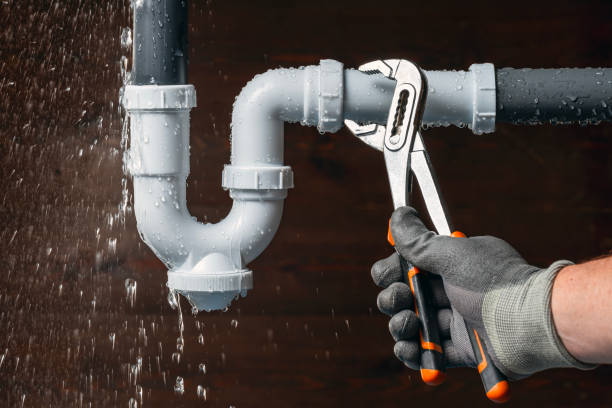 Professional Drain Cleaning technician working in Burnet, TX